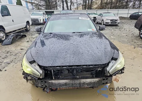 2017 Infiniti Q50 3.0T Premium из США, поврежденный, VIN JN1EV7AP8HM739636